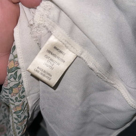 Max Studio dress ruffled tiered faux wrap lined sleeveless large - Picture 5 of 5